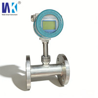 Débitmètre massique thermique bidirectionnel à large plage de débit 24 V CC/220 V CA avec écran LCD pour N2, CH4, CO2, H2, Biogaz, sans recalibration