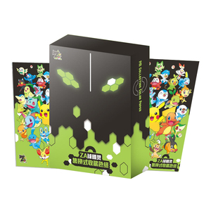 YZ 2025 mới yugiohcard pokemoned tarjetas coleccionables hình ảnh hộp mù SHEEN tuyệt vời pokemoned Za bóng nghệ thuật bảng cơ sở Bộ - Product Image 1