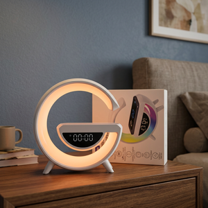 ลำโพงพกพาขนาดเล็ก 5.3 RGB LED พร้อมแบตเตอรี่แบบชาร์จได้และกำลังขับ 10W - Product Image 3