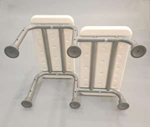 Taburete de dos escalones con asa y <span class=keywords><strong>plataforma</strong></span> antideslizante, taburete médico resistente de 2 escalones para adultos, capacidad para Discapacitados de hasta 500 libras - Product Image 6