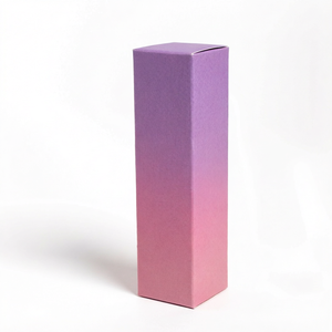 Emballage Finer Packaging, boîte d'emballage auto-élevante en carton recyclé écologique pour gloss à lèvres, huile essentielle, soins de la peau - Product Image 1
