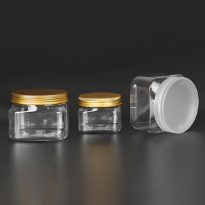 Envases Cosméticos de Lujo Transparentes de 150 ml (5 oz), Frascos de Crema de Plástico PET con Tapas de Rosca e Impresión Personalizada para Manteca Corporal - Product Image 6