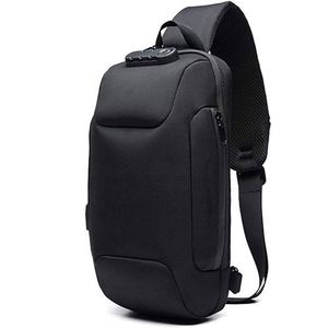 Free Sample custom logo <b>Sling</b> <b>Backpack</b> USB Anti-Theft Men'S Chest Bag women's shoulder bags casual - Product Image 1