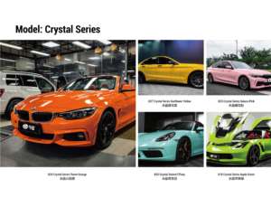 Película Protectora de Carrocería de Alto <span class=keywords><strong>Brillo</strong></span> Gener Nano FILM, <span class=keywords><strong>Vinilo</strong></span> Naranja Metálico Brillante para Envolver Autos, PPF Automotriz de Alta Calidad - Product Image 3