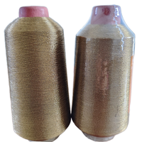 High Tenacity Metallic Yarn 150D MS /MHS zebra Lurex Metallic Yarn for Embroidery