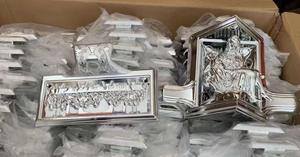 Esquina de plástico para ataúd Modelo 20 # Virgin Mary Corner Funeral Handle - Product Image 3