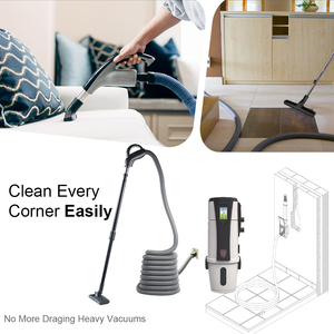 Unité d'aspiration centralisée industrielle pour lavage de voitures, système d'aspiration centralisée intégré avec écran 5 pouces - Product Image 1