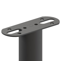 Pieds de support de cadre de lit en fer extensible en forme de T réglables pour le matériel de jambe de meubles de cuisine de salon