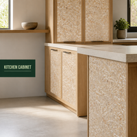 Panneau OSB 4x8 de 16 mm, panneau de bois à fibres orientées pour la construction, les meubles, les matériaux de construction intérieurs