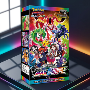Boîte de booster Vmax Climax Sword Shield coréenne DW00007, scellée et non ouverte, très populaire, cartes TCG de l'époque SWSH, jeu de société, meilleur cadeau - Product Image 2