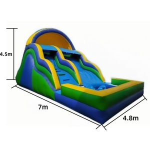 Équipement aquatique gonflable pliable, durable, léger et écologique pour parcs aquatiques extérieurs, capacité 50+ personnes, OEM ODM - Product Image 2