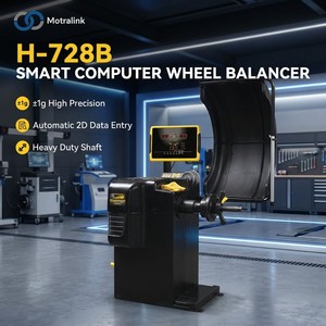 Équilibreuse de roues 3D pour ateliers de pneus, capacité 60 kg, vitesse 200 tr/min, garantie 1 an, équipement de service automobile - Product Image 1