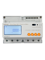 Medidor de Energía Inteligente Acrel ADL3000-E-B/KC LCD Digital con 3 Entradas CT 3*1(6)A, Certificado U&L, Precisión 0.5 para Sistemas Solares