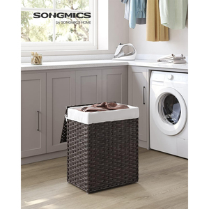 <span class=keywords><strong>Cesto</strong></span> de <span class=keywords><strong>Ropa</strong></span> Plegable Doble de <span class=keywords><strong>Mimbre</strong></span> y Plástico Hecho a Mano JY, Multifuncional, Color Personalizado, para Cambiar la <span class=keywords><strong>Ropa</strong></span> de Bebé - Product Image 2