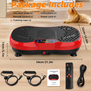 Plaque vibrante RS haute efficacité en ABS <span class=keywords><strong>pour</strong></span> la combustion des graisses et l'exercice corporel complet avec massage <span class=keywords><strong>pour</strong></span> usage domestique - Product Image 3