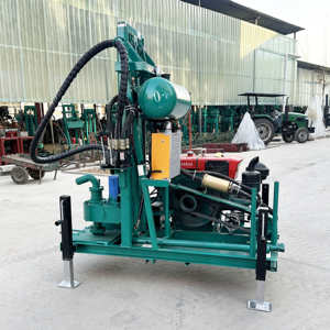 เครื่องเจาะบ่อน้ำลึกแบบพกพาใช้น้ำมันดีเซลสำหรับก่อสร้างไซต์ก่อสร้างฟาร์มของครอบครัว - Product Image 3
