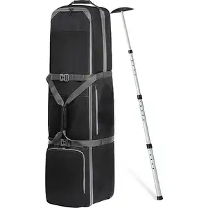 사용자 정의 골프 여행 가방 골프 클럽 여행 가방 커버 휠 고품질 골프 여행 가방
