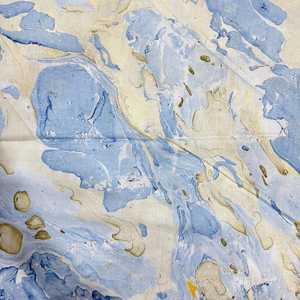 Tissu en voile de coton peigné respirant à motifs floraux non tissés |   Tissu léger et doux pour robe indienne |   Fait main - Product Image 3