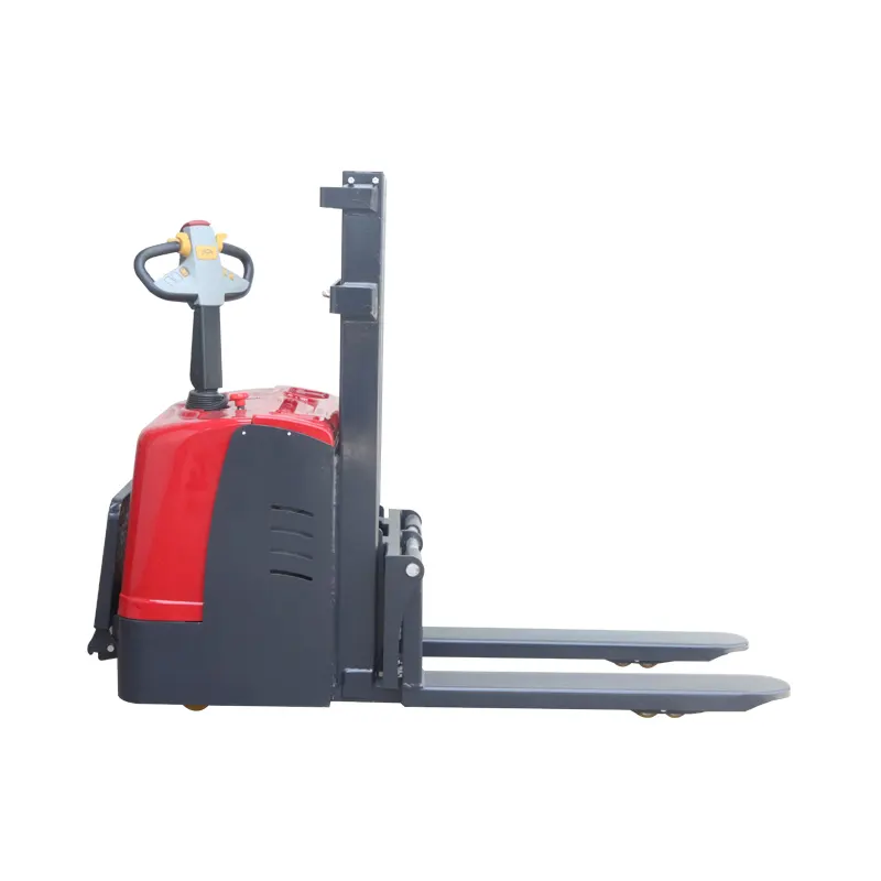 Factory Wholesale Price 1.5Ton 2Ton 3M Full Electric Stacker Self-loading Electric Stacker
