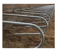 Système de grattoir à fumier pour bétail agricole, système de verrouillage du cou pour les vaches en écurie libre pour l'élevage de bovins