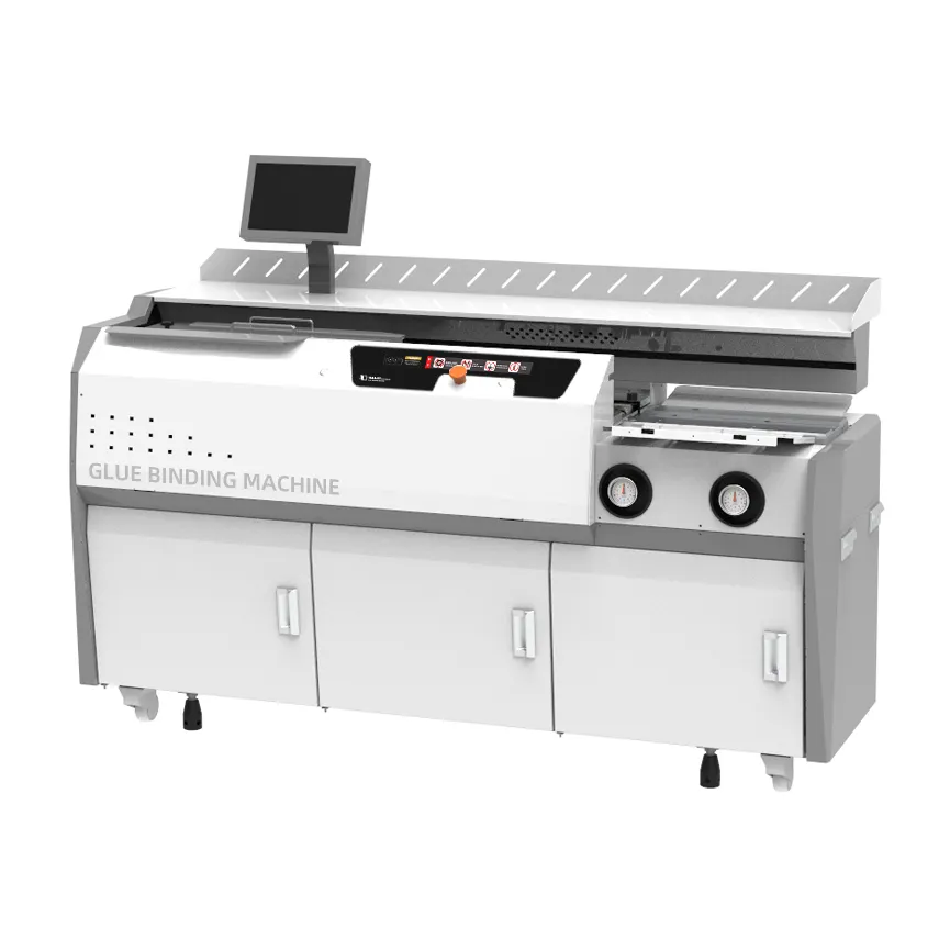 U-TH600 उच्च गति भारी शुल्क हार्डकवर गर्म पिघल गोंद बाध्यकारी मशीन के लिए उपयुक्त कला कागज