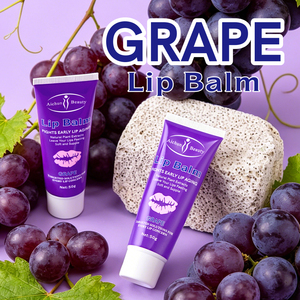 Baume à lèvres Aichun en gros, à base de pépins de raisin, huile d'argan et vitamine B5, masque repulpant anti-âge et anti-<span class=keywords><strong>rides</strong></span> pour lèvres sèches, 50g - Product Image 2