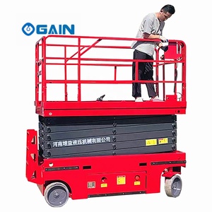 Plataforma Elevadora Hidráulica Eléctrica Portátil Pequeña para el Hogar, Mesas Elevadoras <span class=keywords><strong>de</strong></span> Tijera para Construcción e Industria - Product Image 2
