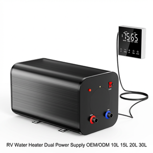 <span class=keywords><strong>Chauffe</strong></span>-<span class=keywords><strong>eau</strong></span> portable 10L à double alimentation 12V/220V pour camping-car, avec coque en plastique, pour camping et caravane - Product Image 1