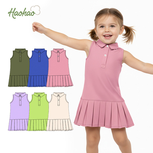 Fabricant <span class=keywords><strong>de</strong></span> robes <span class=keywords><strong>pour</strong></span> bébés filles personnalisées et flexibles, vente en gros <span class=keywords><strong>de</strong></span> jupes <span class=keywords><strong>pour</strong></span> enfants en nylon, fermeture à boutons, robes décontractées <span class=keywords><strong>pour</strong></span> enfants - Product Image 1