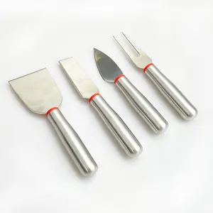 4 adet peynir serpme bıçak seti, 4 boyutları peynir dilimleme tereyağı Spatula bıçaklar