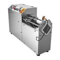 Commerciële automatische strookjesduwer voor aardappelen, radijs, zoete aardappel, friet, snijmachine, multifunctioneel voor fruit en groenten