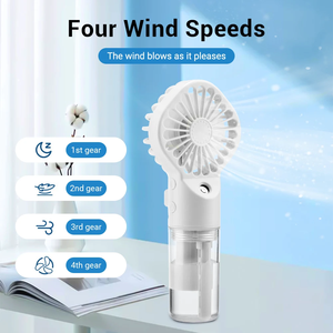 USB Rechargeable Portable Humidifier <strong>Mist</strong> Cooler Handheld Mini Air Conditioner for Home/Office/Dorm Electric Air <strong>Cooling</strong> <strong>Spray</strong> - Product Image 5
