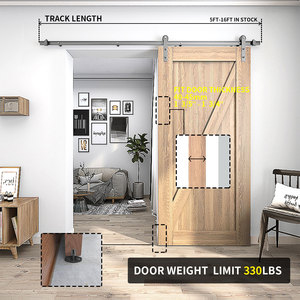 Kit <span class=keywords><strong>de</strong></span> quincaillerie pour <span class=keywords><strong>porte</strong></span> <span class=keywords><strong>de</strong></span> grange coulissante double personnalisable <span class=keywords><strong>de</strong></span> 4 à 18 pieds, ensemble <span class=keywords><strong>de</strong></span> rouleaux, quincaillerie <span class=keywords><strong>de</strong></span> <span class=keywords><strong>porte</strong></span> <span class=keywords><strong>de</strong></span> grange dissimulée, rail <span class=keywords><strong>de</strong></span> suspension - Product Image 6