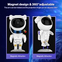 Astronaute Plafond étoilé Cadeau de Noël Lampe de projection avec minuterie et télécommande pour chambre d'enfant adulte