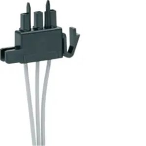 Connettore Ausiliario Hager a 3 Cavi H3 X630 H3+ P160 P250 P630 Rimovibile Estraibile - Product Image 1