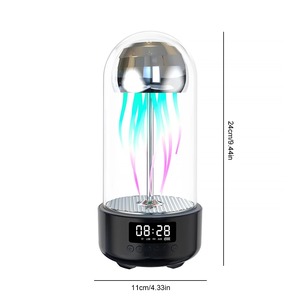 Bluetooth-Compatible <b>Wireless</b> Lighting Speaker with Colorful <b>Light</b> Smart Jellyfish Speaker Subwoofer for Bedroom Decoration - Product Image 6