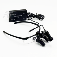 Loupes dentaires binoculaires 4.0X avec lampe frontale filaire – Loupes chirurgicales médicales 3.0X, 4.0X, 5.0X, 6.0X