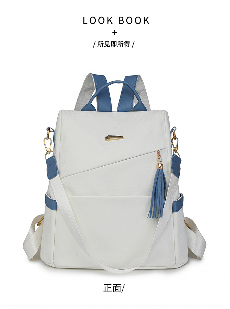 Bianco con il blu