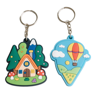 Proveedor B2B de Llaveros Personalizados de PVC Suave 3D Moldeado, con Inyección de Color, Ecológicos y de Tamaño Personalizado - Product Image 1