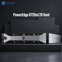 Serveur Dell PowerEdge R720XD 2U Rack d'occasion à haute densité de stockage pour projets de déploiement de stockage dans les centres de données