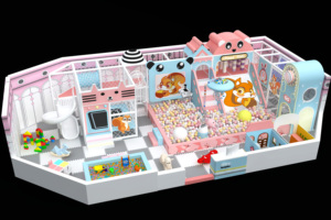 New Design Commercial Indoor Playground Area Soft Indoor Pastel Soft Play New Style Indoor Playground/Kids Playground Center - Product Image 2