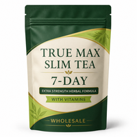 True Max Slim Thé Minceur 7 Jours - Formule Herbal Extra Forte avec Vitamines, Vente en Gros