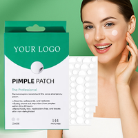 Patchs Hydrocolloïdes Originaux pour Boutons – 2 Tailles – Absorbent les Imperfections et Couvrant les Taches – Autocollants pour le Visage et le Corps