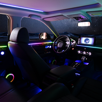 Iluminación Interior para Honda CRV 2023, Luces Ambientales LED de 64 Colores, Modificación de los Colores Ambientales Interiores