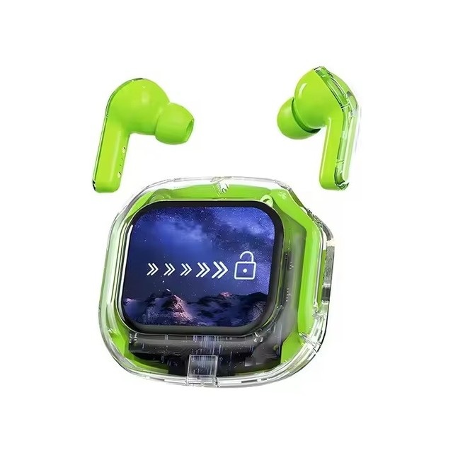 2026 Q20 New Wireless Earbuds with LED Touch Screen ANC Noise Reduction HD Call TWS Surround Sound Headphones and Charging Case