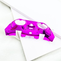 Coques de garniture décoratives chromées à double sens pour PS5 Edge Controller Galvanoplastie Trim Case Game Accessories