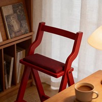 Tabouret de bar pliant, chaise échelle, chaise en A, bois massif, design moderne, usage commercial pour restaurant et cuisine, petit appartement