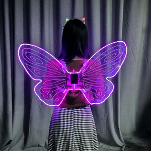 <span class=keywords><strong>Ali</strong></span> d'<span class=keywords><strong>Angelo</strong></span> LED Colorate Luminose <span class=keywords><strong>per</strong></span> Bambini e Adulti, <span class=keywords><strong>Ali</strong></span> in Acrilico LED <span class=keywords><strong>per</strong></span> Sfilate di Moda - Product Image 3