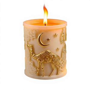 Molde de silicona cilíndrico con relieve de estrellas y luna, resistente a altas temperaturas, para pasteles, uso comercial, novedad transfronteriza 2026 - Product Image 1