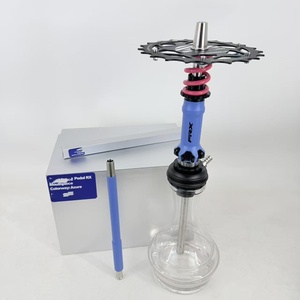 Brand New Original Amotion Pedal RX Hookah <b>Set</b> Stainless Steel <b>Outdoor</b> Portable Car Travel Smoking Beach Camping Smoking Shisha - Product Image 3